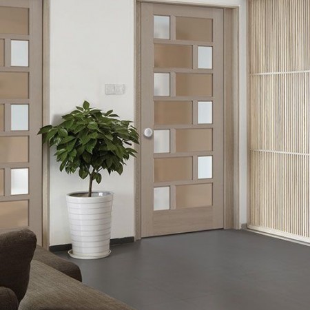 Doors Contemporary Masonite Le Chateau