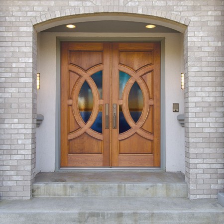 Doors Contemporary Simpson Double Decorative