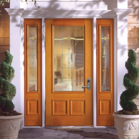 Doors Contemporary Simpson Single Large Pane