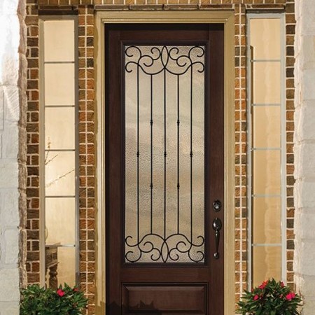 Doors Contemporary Thermatru Classic Mahogany Borrassa